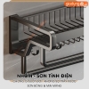 Giá Treo Khăn Phòng Tắm Tích Hợp Giỏ Đựng Đồ Nhôm Dính Tường Chắc Chắn Cao Cấp LAZYDO (LZ-0732) ảnh 4