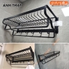Giá Treo Khăn Phòng Tắm Tích Hợp Giỏ Đựng Đồ Nhôm Dính Tường Chắc Chắn Cao Cấp LAZYDO (LZ-0732) ảnh 6