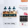 🔴OUTLET | Bộ Hộp Đựng Gia Vị Gốm Sứ Xanh Ngọc Lục Bảo | Kèm Kệ Gỗ & Bình Đựng Dầu Thuỷ Tinh Cao Cấp ảnh 10