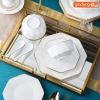 🔴OUTLET | Bộ chén bát sứ KIM CƯƠNG (White Diamons) cao cấp nhập khẩu ảnh 8