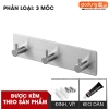 Móc Treo Quần Áo Đa Năng Bằng INOX Cao Cấp, Dán Tường | Moyang - gia dụng plus