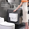 Thùng rác 2 ngăn đa năng treo tường (hoặc cánh tủ bếp) đựng tách biệt khô và nước, dung tích 12L - LAZYDO (LZ-0145) ảnh 9