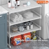 Kệ Chia Tầng Đa Năng Ngăn Chia Tủ Quần Áo Tủ Bếp Co Giãn Thông Minh, Có Chân Đứng Thiết Kế Mới 2023 | Lazydo (LZ-0543) ảnh 8