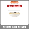 🔴OUTLET | Chén, bát, tô, đĩa sứ xanh ngọc lục bảo viền vàng phong cách Bắc Âu cao cấp ảnh 7
