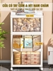 🔴OUTLET | Tủ Đựng Quần Áo, Đồ Chơi, Sách Vở Đa Năng Gập Gọn, Có Bánh Xe Lớn - LAZYDO (LZ-0545) ảnh 7
