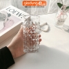 Cốc Uống Họa Tiết Kim Cương Phong Cách Retro | Ly Thủy Tinh Uống Nước Uống Cocktail Hiện Đại ảnh 2