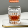 Cốc Uống Họa Tiết Kim Cương Phong Cách Retro | Ly Thủy Tinh Uống Nước Uống Cocktail Hiện Đại ảnh 7