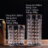 Cốc Uống Họa Tiết Kim Cương Phong Cách Retro | Ly Thủy Tinh Uống Nước Uống Cocktail Hiện Đại ảnh 10