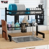 【𝐗Ả 𝐊𝐇𝐎】 Bộ kệ đa năng để trên bồn rửa chén cao cấp bằng inox, sơn tĩnh điện (không phải bằng thép) LAZYDO (LZ-0221) ảnh 11