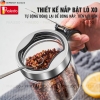 Hũ đựng gia vị thuỷ tinh borosilicate đa năng, nắp đậy inox 304 thông minh - tặng kèm muỗng Phaledo P-0328 ảnh 12