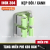 【Inox - Xanh】Kẹp Đôi