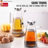 Bình  thuỷ tinh đựng dầu ăn, nước mắm dung tích lớn 1000ML cao cấp, nắp đậy kín bằng inox 304 & tay cầm PHALEDO P-0320 ảnh 12