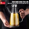Bình  thuỷ tinh đựng dầu ăn, nước mắm dung tích lớn 1000ML cao cấp, nắp đậy kín bằng inox 304 & tay cầm PHALEDO P-0320 ảnh 11