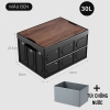 【Đen + Túi nước】30L