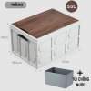 【Trắng+ Túi nước】55L