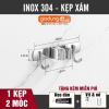 Thanh 2 móc & 1 kẹp