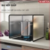 Tấm chắn dầu mỡ, chắn gió & cách nhiệt inox 304 cho nhà bếp, chống bám bẩn tường nhà bếp LAZYDO (LZ0250) ảnh 7