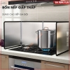 Tấm chắn dầu mỡ, chắn gió & cách nhiệt inox 304 cho nhà bếp, chống bám bẩn tường nhà bếp LAZYDO (LZ0250) ảnh 8