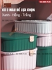 🔴OUTLET | Hộp đựng đồ lót, tất vớ, quần áo đa năng chia nhiều ngăn gọn gàng, có nắp đậy kín - nhựa PP cao cấp & chịu lực ảnh 3