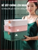 🔴OUTLET | Hộp đựng đồ lót, tất vớ, quần áo đa năng chia nhiều ngăn gọn gàng, có nắp đậy kín - nhựa PP cao cấp & chịu lực ảnh 8
