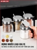 Lọ đựng gia vị thuỷ tinh boroslicate nắp bật bằng Inox 304 cao cấp (+tặng kèm thìa inox 304) PHALEDO ảnh 6