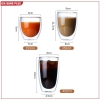 Cốc Thủy Tinh 2 Lớp Cách Nhiệt | Cốc Uống Nước, Cốc Uống Cà Phê Thủy Tinh Borosilicate ảnh 6