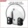 Giá cài thớt, cài vung nồi dán tường inox 304 Gia Dụng Plus - miễn phí keo dán tường siêu chắc, chịu lực ảnh 3