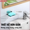 Giá Đựng Xà Bông Inox 304 Dán Tường Không Gỉ Cao Cấp - Không Cần Khoan + Tặng Kèm Keo Dán Miễn Phí LAZYDO (LZ-0717) ảnh 4