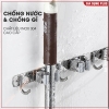 Thanh kẹp cây lau nhà & móc treo dán tường tích hợp 2in1 đa năng, kẹp chổi inox 304 ERMO (LZ0711) ảnh 6