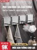 Móc dán tường chịu lực inox 304, móc treo tường siêu dính trong suốt treo đồ đa năng (+tặng kèm keo) ảnh 2