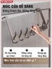 Thanh móc treo sau cánh cửa nhôm chống gỉ, không khoan đục, không hỏng cửa cho cửa dày dưới 4.6cm ảnh 8