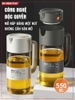Lọ đựng dầu ăn, nước mắm thuỷ tinh borosilicate cao cấp, vòi tự rót tự động, thông minh PHALEDO ảnh 2