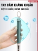 Bàn Chải Vệ Sinh, Cọ Bồn Cầu, Chổi Chà Toilet Không Góc Chết 360 Độ Cao Cấp | Đầu Bản Chải TPR | Tặng Kèm Móc Dán Tường ảnh 4