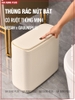 Thùng rác 12 lít nắp bật đa năng, có ruột & tay xách tiện lợi, thùng rác thông minh hiện đại Beisan ảnh 2