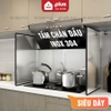 Video Tấm chắn dầu mỡ, chắn gió & cách nhiệt inox 304 cho nhà bếp, chống bám bẩn tường nhà bếp LAZYDO (LZ0250)