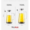 Bình dầu ăn, nước mắm 750ml- thuỷ tinh borosilicate, có tay cầm, đế cao su cao cấp chống vỡ - VIMORA ảnh 7