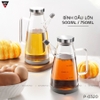 Bình dầu ăn, nước mắm 750ml- thuỷ tinh borosilicate, có tay cầm, đế cao su cao cấp chống vỡ - VIMORA ảnh 2
