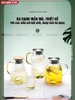 Bình Nước Thuỷ Tinh Chịu Nhiệt 2Lít Dung Tích Lớn, Borosilicate An Toàn Không Chì Cao Cấp PHALEDO ảnh 8