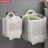 Giỏ Đựng Quần Áo Treo Tường Nhà Tắm Gấp Gọn LAZYDO Chất Liệu Nhựa Dẻo TPR Tặng Kèm Miếng Dán SQ-0150 ảnh 7