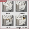 Giỏ Đựng Quần Áo Treo Tường Nhà Tắm Gấp Gọn LAZYDO Chất Liệu Nhựa Dẻo TPR Tặng Kèm Miếng Dán SQ-0150 ảnh 9