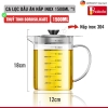 Ca Lọc Dầu Ăn Thuỷ Tinh Borosilicate, Bình Lọc Dầu Ăn Nắp Inox 304 Cao Cấp Dung Tích Lớn (800ML, 1000ML, 1300ML) PHALEDO ảnh 10