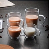 Cốc Thủy Tinh 2 Lớp Cách Nhiệt | Cốc Uống Nước, Cốc Uống Cà Phê Thủy Tinh Borosilicate ảnh 3