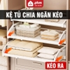Kệ co giãn chia ngăn tủ dạng ngăn kéo để đồ dùng quần áo đa năng, xếp tầng linh hoạt, tiết kiệm không gian ảnh 1