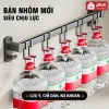 Thanh giá móc treo bếp đa năng dán tường inox 304 - miễn phí keo dán tường siêu chắc chắn, chịu lực ảnh 4