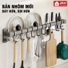 Video Thanh giá móc treo bếp đa năng dán tường inox 304 - miễn phí keo dán tường siêu chắc chắn, chịu lực