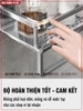 Kệ để đồ nhà tắm ERMO dán tường bằng keo hoặc ốc vít, chất liệu nhôm cao cấp, chống gỉ (ER-0744) ảnh 9