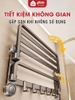 Kệ Để Khăn Nhà Tắm Cốc Hút Siêu Bám Dính, Kệ Không Cần Khoan Tiện Lợi, Chịu Tải Tốt, Không Gỉ Sét ảnh 3