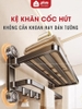 Kệ Để Khăn Nhà Tắm Cốc Hút Siêu Bám Dính, Kệ Không Cần Khoan Tiện Lợi, Chịu Tải Tốt, Không Gỉ Sét ảnh 2