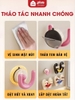 Móc Treo Tường Cốc Hút Không Khoan Đục, Nhiều Màu Sắc, Móc Treo Dép Nhựa Cốc Hút Bám Tường Chắc Chắn ảnh 10