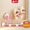 Móc Treo Tường Cốc Hút Không Khoan Đục, Nhiều Màu Sắc, Móc Treo Dép Nhựa Cốc Hút Bám Tường Chắc Chắn ảnh 11